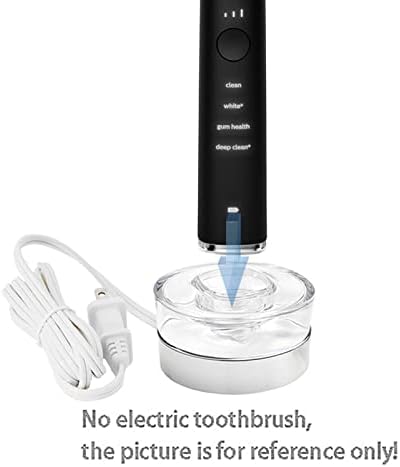 Замена на четка за четки за заби за полнач за полнач за полнење/штанд за електрична четка за заби на Philips, Sonic Charger за Philips Smart 9300