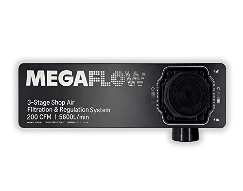 SST Megaflow 3 Фаза Филтрација На Воздухот И Регулација Систем Филтер За Честички + Спојување Филтер + Сушење Сушење + Регулатор