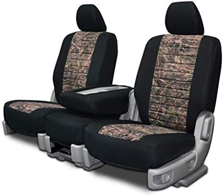Опселени капаци на седиштата за седишта во стилот на клупата Chevy/GMC - Неопрена и прикривање камо ткаенина