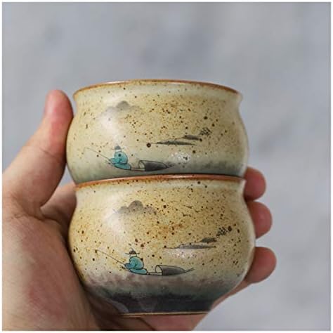 Керамички чај со рачно изработена кинеска чаша чај 100мл