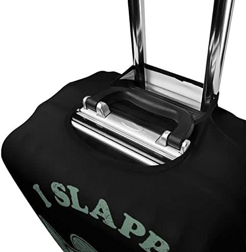 Јас Слапа Да бас смешен патнички багаж за покритие еластичен заштитник за багаж за перење куфер против гребење