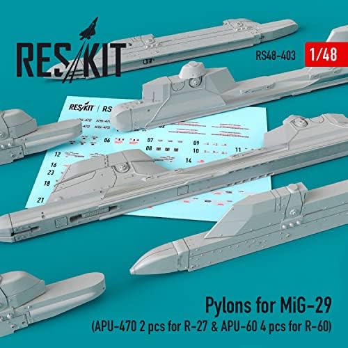 Reskit RS48-0403 - 1/48 - Пилони за MIG -29