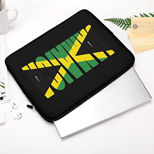 Јамајканско знаме на знамето на лаптопот за заштита на лаптопот, заштитен лаптоп, торба за ракави, кој носи кутија за мажи за жени