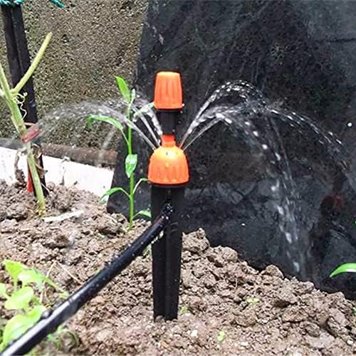 Quanjj Home Garden Прилагодлив автоматски наводнување капка по капка за прскање комплет за прскање со вода за вода од зеленчук цвеќиња
