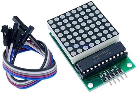Phtrong Max7219 DOT LED матрикс модул LED матрикс контролер MCU Control LED дисплеј модул 8 x 8 за Arduino 5V интерфејс модул
