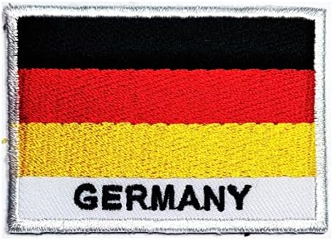 Кленплус 2 парчиња. 1. 7Х2, 6 ИНЧИ. Германија Знаме Лепенка Тактичко Воено Знаме Апликации Закрпи Светско Знаме На Земјата Извезени за