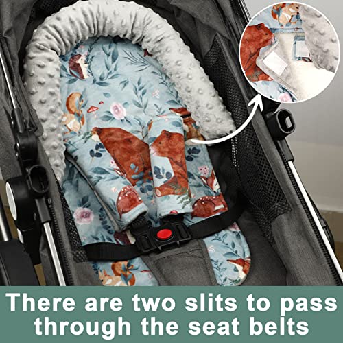 Покрив на седиштето за бебиња и вметнување на седиштето за новороденчиња, мулти-употреба на медицински поклопец, поддршка за глава