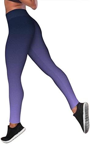 Женски високи половини, јога панталони контролираат стомачни хеланки тренингот за вежбање атлетски тренингот хеланки права хулахопки