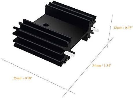 ДО220 ладилник, До-220 Комплети За Монтирање На Ладилник за Ладење MOSFET SCR Регулатор За Напојување IC, LM78XX Регулатор На Напон,