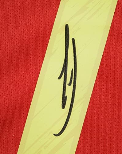 Кевин Де Брујн Потпиша Автограм Белгија Црвениот 7 Џерси Бекет Сведок Сертификација