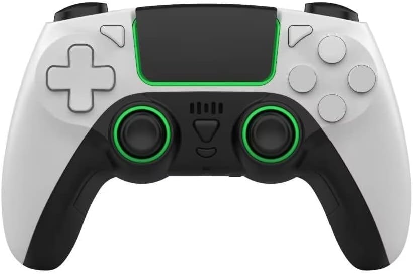 MovoNe безжичен контролер со двојна вибрација игра џојстик контролер за PS4/ тенок/ про, компатибилен со конзолата PS4