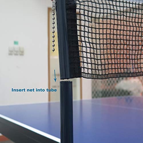 Comey Ping Pong Net Set табела Табела за тенис, професионална пролетна активирана прицврстувач со нето -вметнување на клип, држач