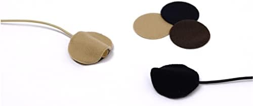 Меки кругови на Урса: меки капаци за еднократно користење што обезбедуваат штит против ветрот и маскирна за лавалиерските мики