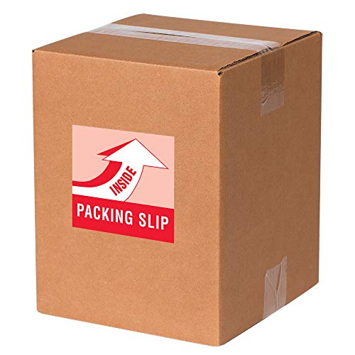 Етикети со логика на ленти, лизгање на пакувањето внатре, 4 x 4, црвено/бело, 500/ролна