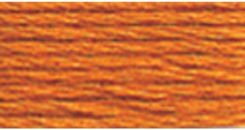 DMC 117-3853 Moulline заробени памук од шест влакна од вез, темно есенско злато, 8,7-двор