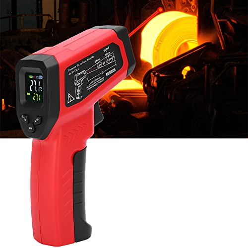 Инфрацрвен термометар, ‑50‑380 ℃ IR Temp мерач Издржлив ABS материјал за одржување и поправка на машини за обработка на храна