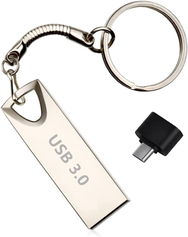 256gb Silver Тип C Флеш Диск 3.0 USB Флеш Диск USB Меморија Стап СО Привезок ДВОЈНА USB Палецот Диск Слика Стап Скокни Диск