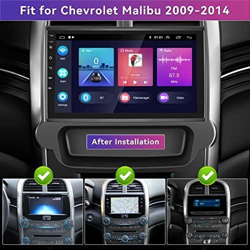 Андроид 11 Автомобил Стерео За Chevrolet Chevy Malibu 2009-2014 Со Безжичен Apple Carplay&засилувач;Android Авто, 9 Инчен Андроид