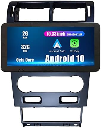 WOSTOKE 10.33 QLED/IPS 1600x720 Екран На Допир CarPlay &засилувач; Андроид Авто Андроид Авторадио Автомобил Навигација Стерео Мултимедијален Плеер