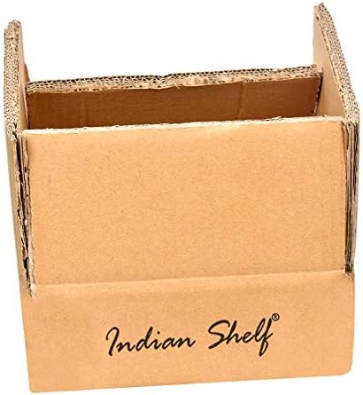 IndianShefL вокалфлокален рачно изработен дрвен и керамички мултиконски зачини зачини за зачинување на масила кутија Организатор за накит за накит Дизајнер на подарок