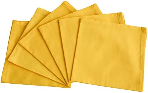 Амур инфини памучни салфетки | 6 пакет | 18 x 18 инчи | прстен врвен премија памук | Совршен за ресторани, настани и салфетки