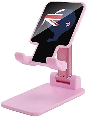 Нов Зеланд Киви Птица Мобилен Телефон Стојат Прилагодливи Преклопен Таблет Десктоп Телефон Носителот Додатоци