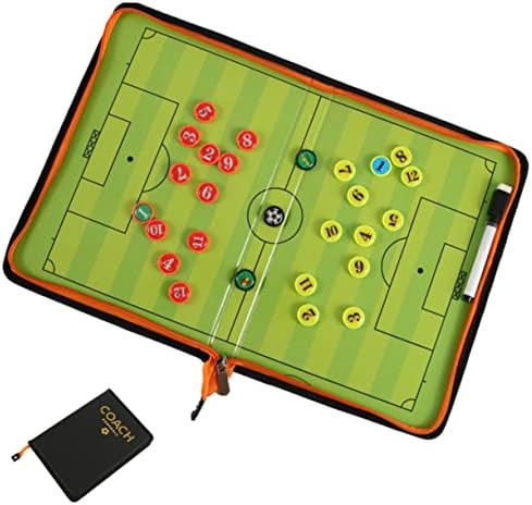 Inoomp 1 Постави фудбалски одбор Фудбал магнетски тренерски одбор за преклопување магнетно пишување табла Фудбал за пишување табла