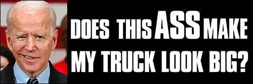 АВ БАЈДЕН Дали Овој Задник Го Прави Мојот Камион Да Изгледа Голем Магнет За Налепници, Анти Бајден Про Доналд Трамп Декоративни Магнети За Фрижидер