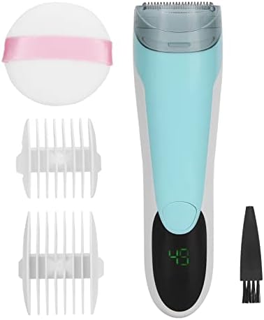 Анггрек Електричен клипер за коса, немпорен водоотпорен бебешки тримери за коса за полнење на коса