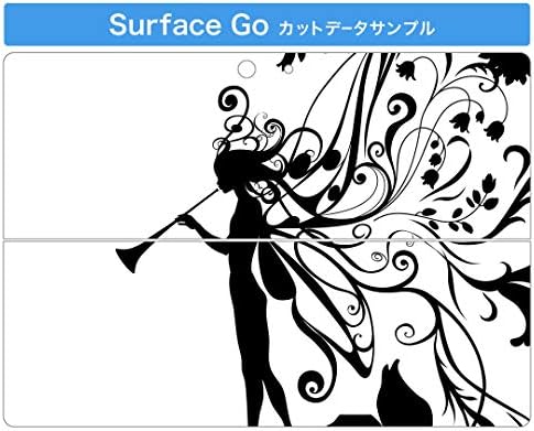 Декларална покривка на igsticker за Microsoft Surface Go/Go 2 Ултра тенки заштитнички налепници на телото 005575 Fairy цветно брашно