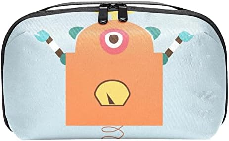 Гроздобер Смешни Цртан Филм Робот Електронски Организатор, Шокпроф Торбичка За Носење Заштитна Кутија, Мала Торбичка За Организатор