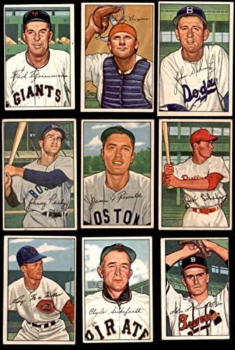 1952 година, Bowman Baseball Complete Set VG