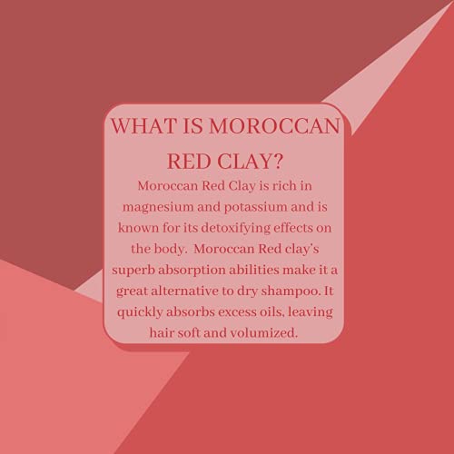Мароканска Црвена Глина Во Прав од меша | 100гр | Природна Мароканска Црвена Глина Во Прав | детоксикација, пилинг, чистење и подмладување
