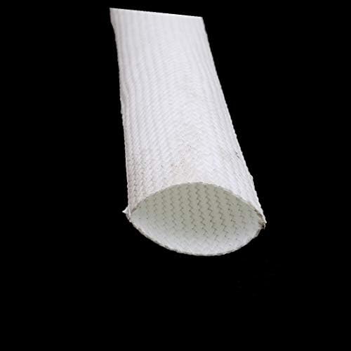 X-Gree бела електрична жица PVC фиберглас изолација на ракав 5 мм долга 16мм диа (Manguito aiSlante de fibra de Vidrio PVC Blanc-O