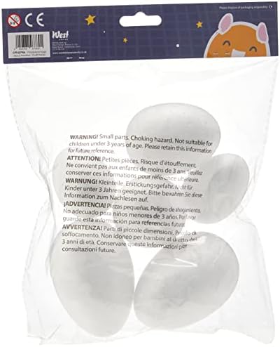 Занаетчиска планета 6-парчиња разновидно јајце од полистирен, бело од занаетчиска планета