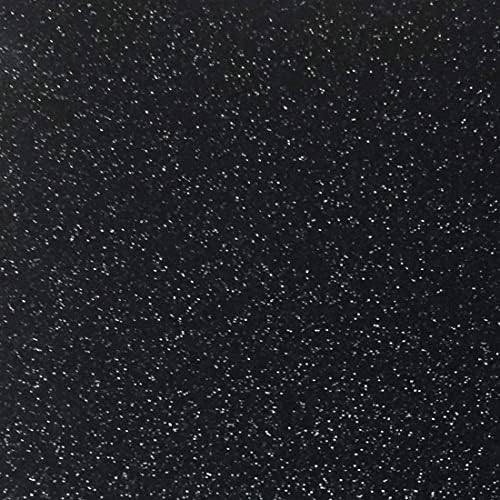 300 gms Black Glitter No -Shad Cardstock - 15 цврсти листови со премиум сјај хартија - големина 12 x 12 - совршено за белење книги,