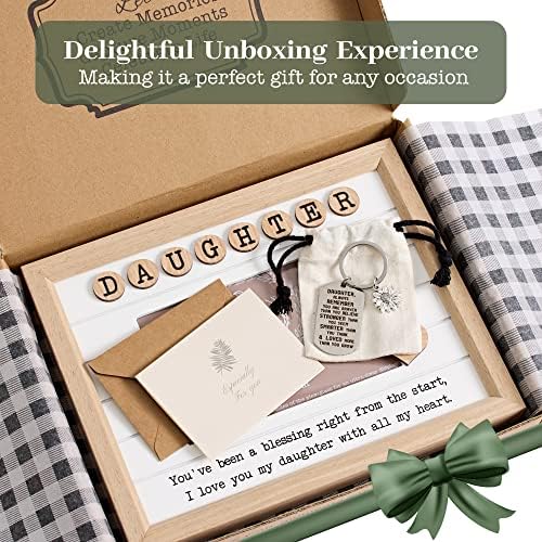 Bower Barn Daughter Shight Frame и Најдобри рамки за слика на мама 6 „X4“ Божиќ или роденденски подароци пакет