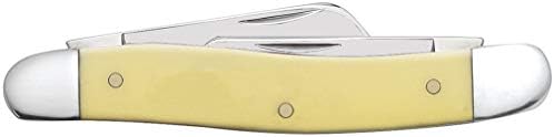 Case XX WR џеб нож жолт синтетички медиум Стокман СС Точка 80035 - - Затворена должина: 3 5/8 инчи