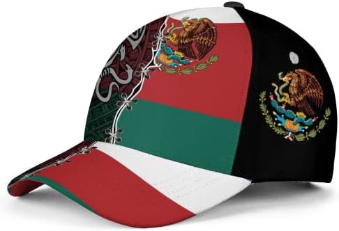 Мексико Знаме Бејзбол Капа Жени Мажи, Мексиканска Капа, Мексико Капа За Мажи/Жени, Мексикански Подароци, Машки Капи, Мексико Шема