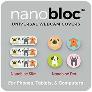 Опфаќа Универзална Веб-Камера Eyebloc Nanobloc-Додаток За Заштита На Приватноста, Без Апликација За Остатоци-Точки И Шипки, 7 Парчиња-Кучиња