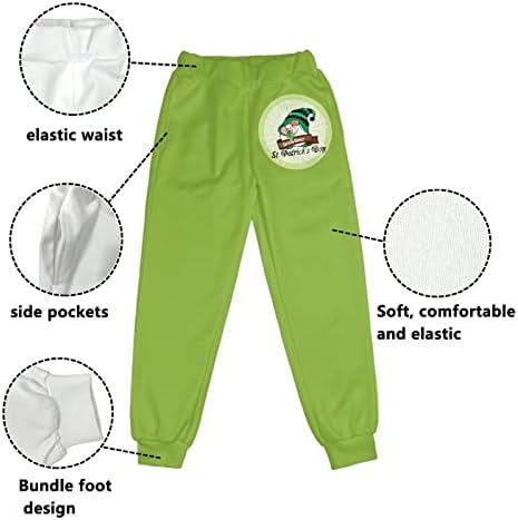Maiyoinou деца активни џемпери со џогер, џогерни џокери со џебови атлетски панталони за момчиња и девојчиња