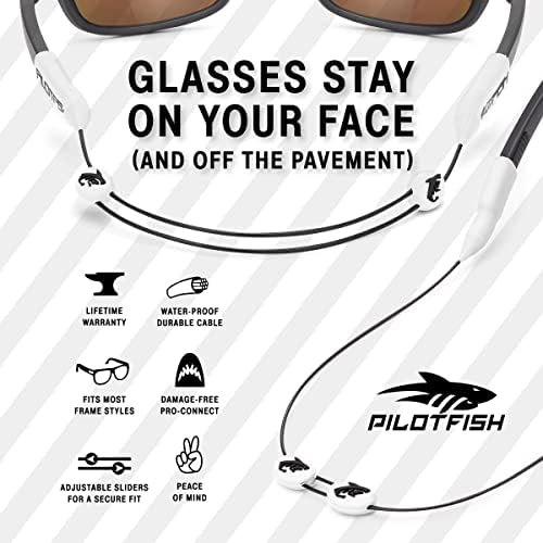 Пилотска Риба Нема Опашка Прилагодлив Кабел За Задржување На Очила: Очила За Сонце, Очила, Очила