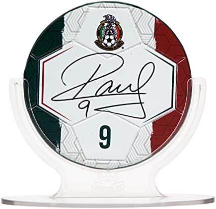 Потписи Потпис Серија Фудбал Со Играч Инфо-За Националниот Тим На Мексико Раул Хименез Навивачи-Официјални Колектори