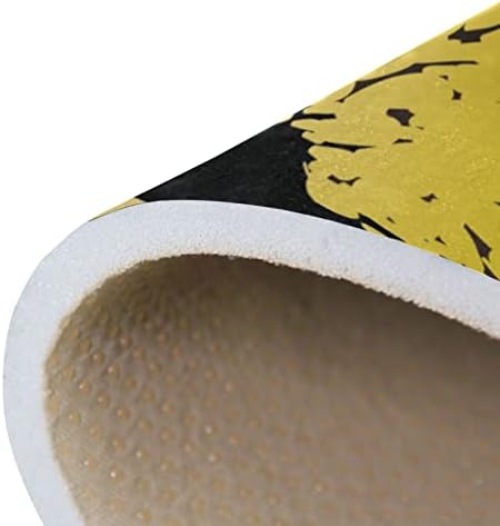 Baxiej големи меки килими златни црни усни расадник плејматски килим мат
