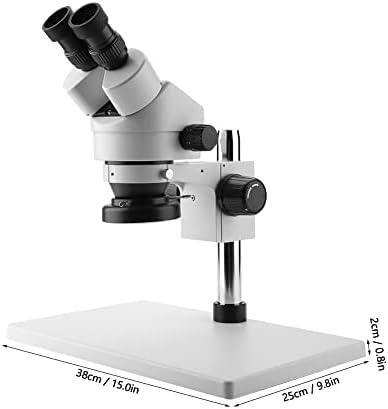Бинокуларен Микроскоп, Прилагодлив Бинокуларен Вид Јасна Слика Алуминиумска Легура Бинокуларен Микроскоп За Зумирање Долго Растојание