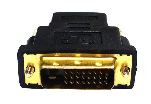 Увозни520 Премиум DVI - M НА HDMI - F Видео Адаптер-Компатибилен со xbox 360 Xbox Еден SONY PS4/ PlayStation 4/ PS3-Позлатени