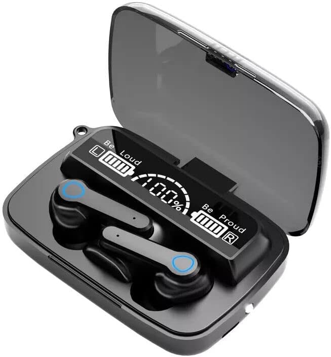 За ZTE Сечилото X1 5G Вистински Безжични Слушалки Bluetooth 5.1 Слушалки Контрола На Допир СО Led Дигитален Дисплеј Полнење Случај, Бучава Поништување