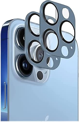Saharacase ZeroDamage FLEXIGLASS HD Камера Заштитник На Објективот [2-Пакет] За apple iPhone 13 Pro max 6.7 и iPhone 13 Pro 6.1