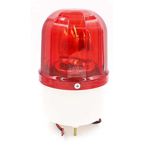 Баомаин што укажува на светло за предупредување за ротирачки блиц DC12V 10W Индустриска безбедност црвена
