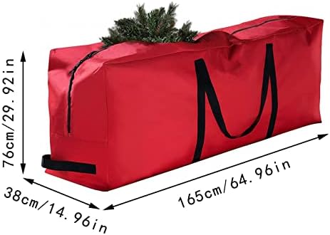 Божиќна Кутија За Складирање Украси,за Армирана Рачка Навидад Подвижни кеси за складирање венци за облека